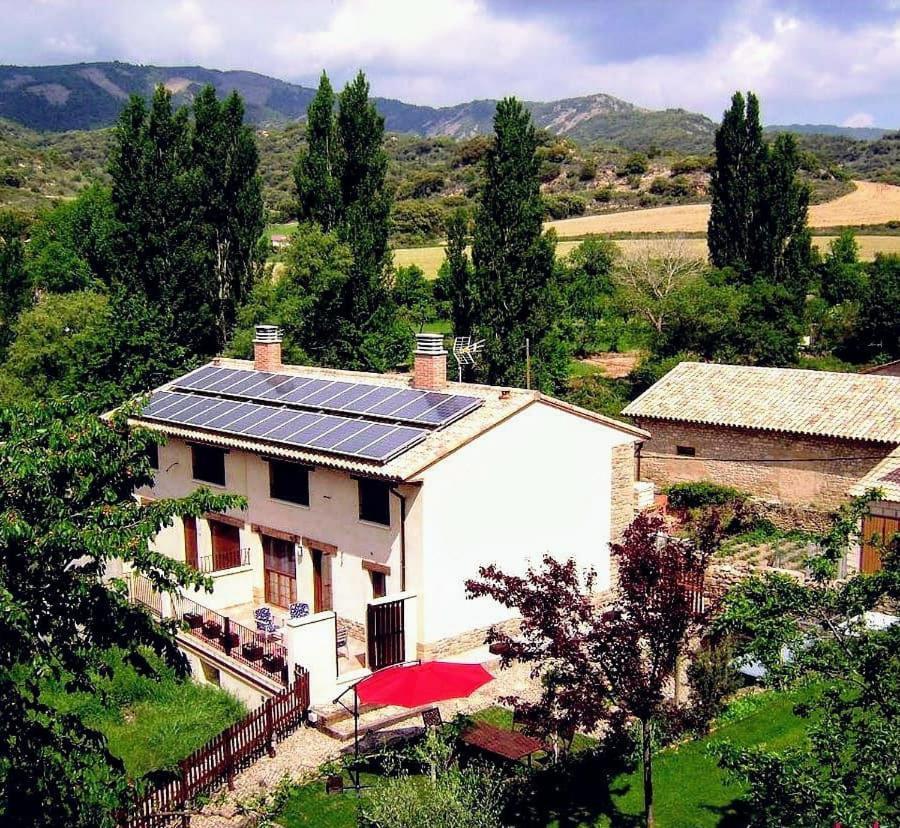 Casa Rural Las Lezas Бьель Экстерьер фото